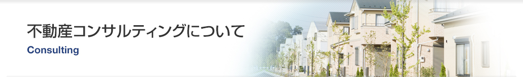 不動産コンサルティングについて